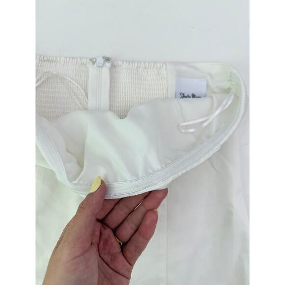 Sky to moon white stain strapless mini dress - size small - Picture 5 of 7